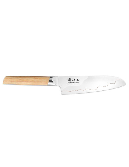 Kai Seki Magoroku Composiet Santoku Mes 16,5cm lemmet