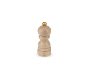 Molinillo de pimienta manual Peugeot Paris Classic en madera de haya natural