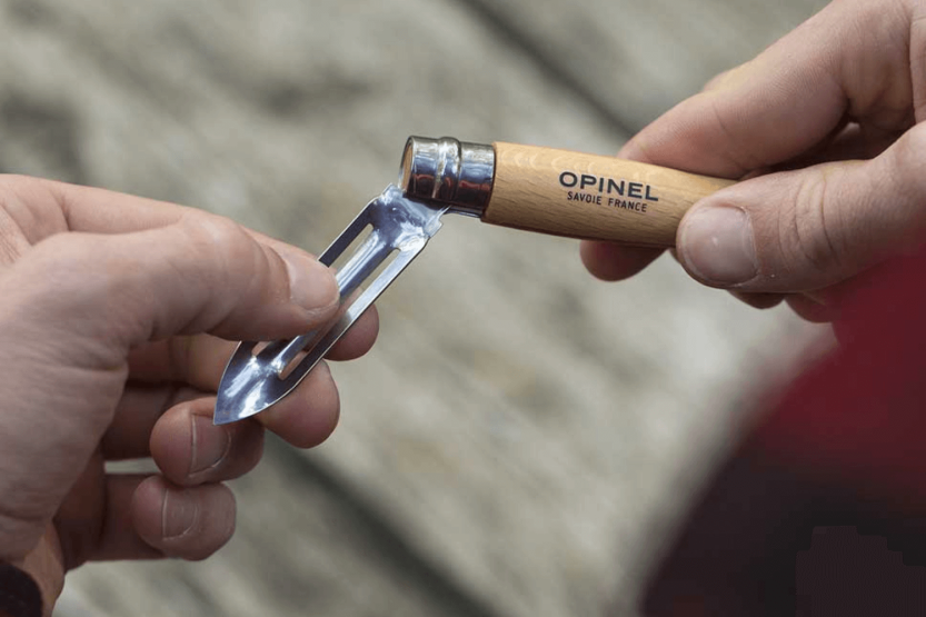 Opinel taskukuorinta n°06 6cm terä pyökki kahva