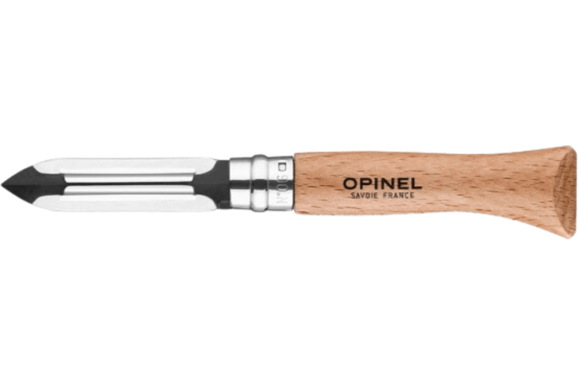 Descascador de bolso Opinel n°06 6cm lâmina cabo em faia