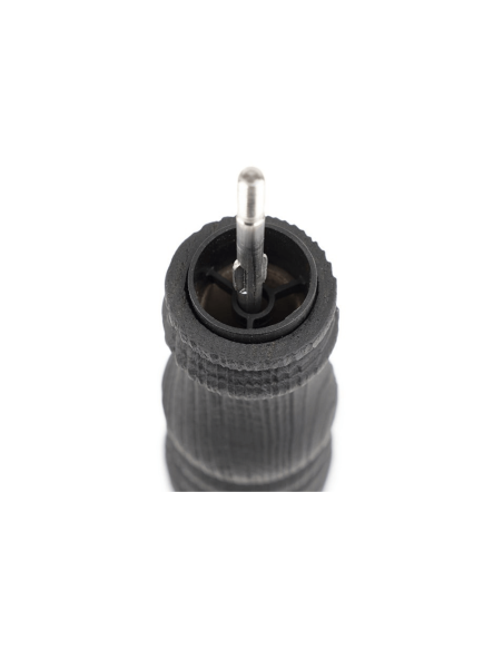 Molinillo de pimienta manual Peugeot Paris Nature Black de madera de haya recuperada negra