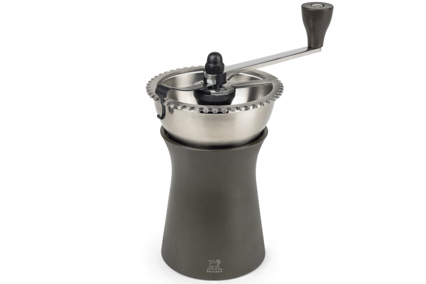 Molinillo de café manual Peugeot Kronos en acero inoxidable / polímero negro 19cm