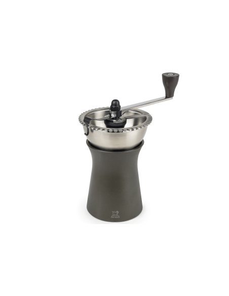Molinillo de café manual Peugeot Kronos en acero inoxidable / polímero negro 19cm