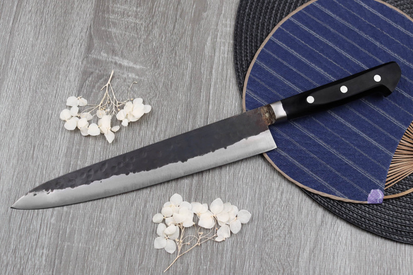Sujihiki-Messer 24cm japanisch handgefertigt Fujiwara Denka