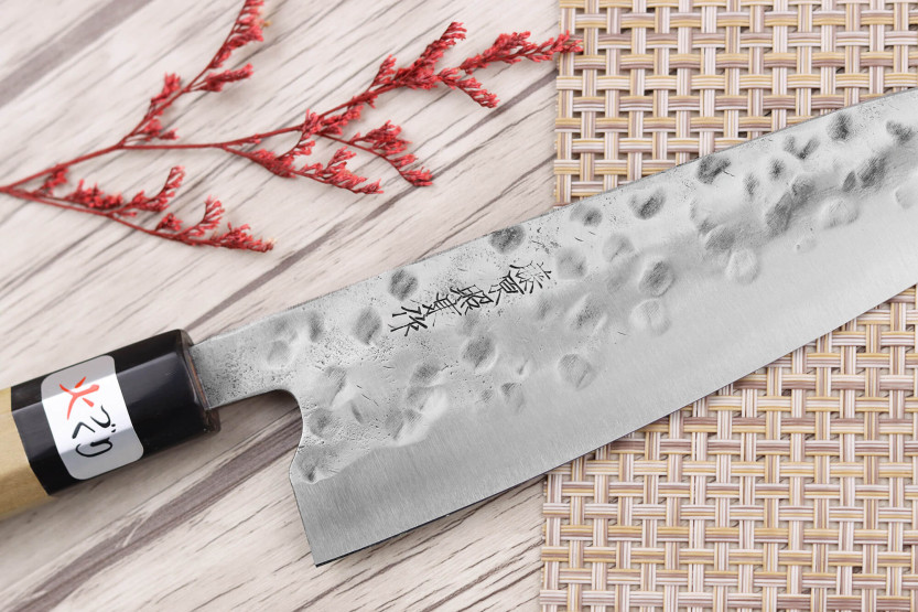 Fujiwara Maboroshi 18cm japanilainen käsintehty kokki ' s veitsi magnolia kahva