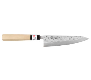 cuchillo universal japonés Fujiwara Maboroshi 15cm mango Magnolia
