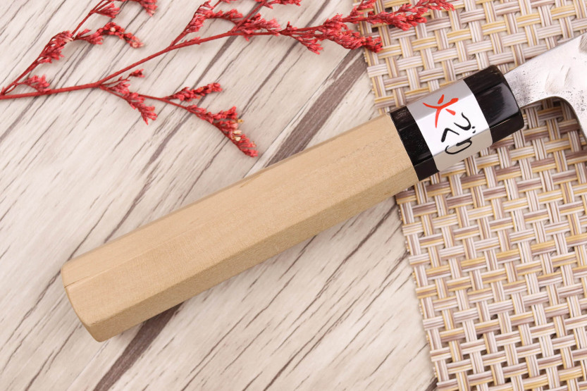 Fujiwara Maboroshi 15cm cabo Magnólia Faca universal japonesa para artesanato