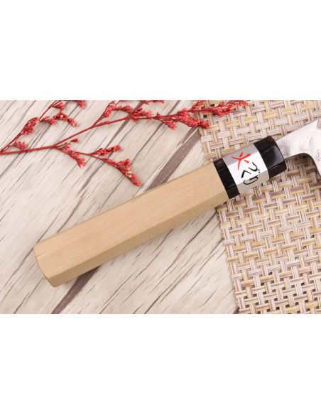 Fujiwara Maboroshi 15cm handgjord japansk universalkniv magnolia handtag