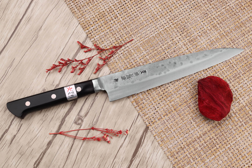 Fujiwara Maboroshi 21cm sujihiki japanilainen käsintehty veitsi