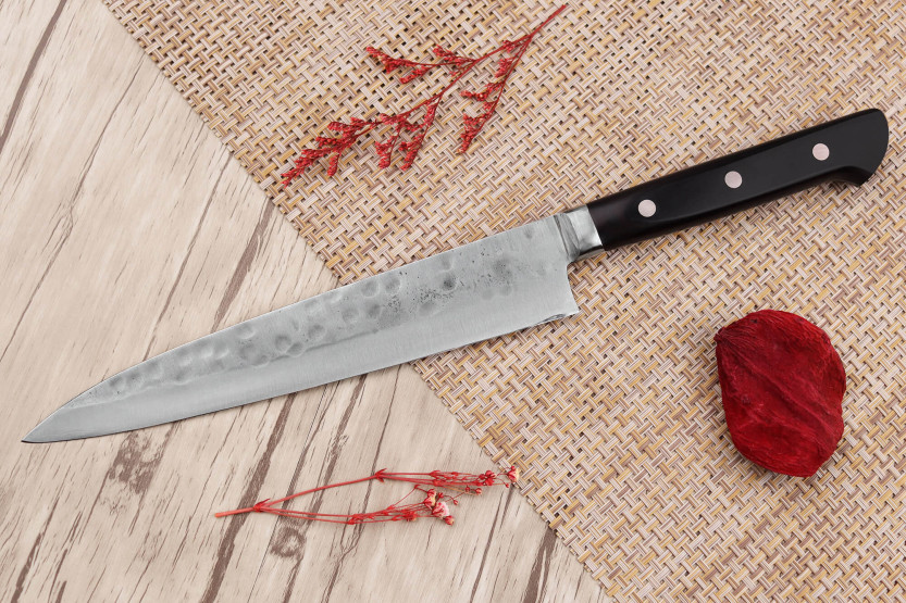 Fujiwara Maboroshi 21cm sujihiki japanilainen käsintehty veitsi