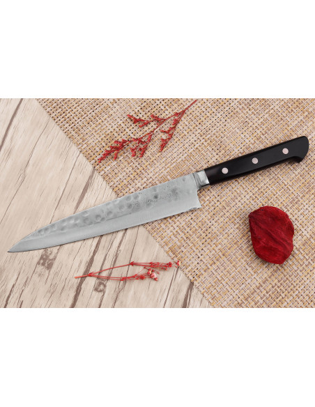 Sujihiki-Messer 21cm japanisch handgefertigt Fujiwara Maboroshi