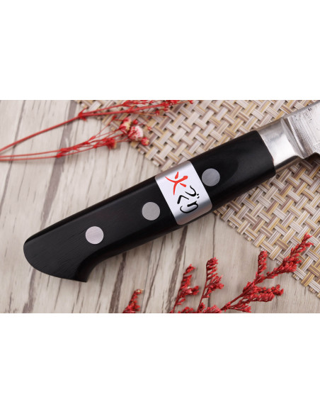 Japanisches Kochmesser 15cm handgefertigt Fujiwara Maboroshi