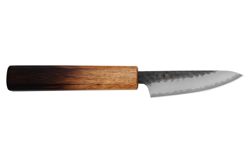 Yuzo Black AS Burnt Oak 8cm Japans Ambachtelijk schilmesje