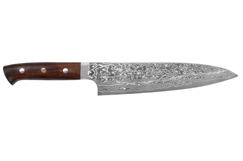 Takeshi Saji R2 Damas Mosaïque Japansk kockkniv 21cm