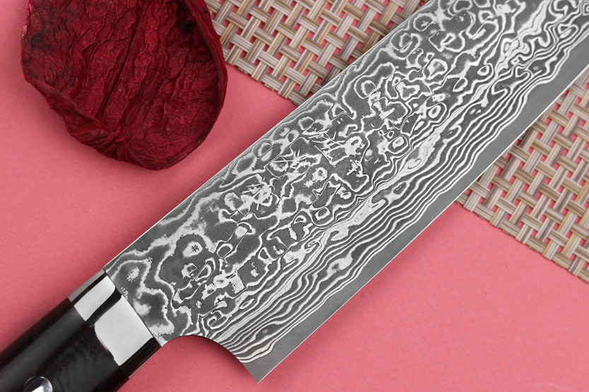 Takeshi Saji R2 Damas Mosaïque Japansk kockkniv 21cm