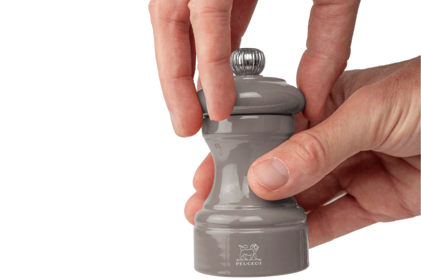 Peugeot Bistro macina sale a secco manuale in faggio laccato grigio tortora 10 cm
