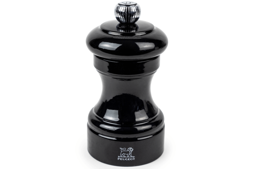 Peugeot Bistro manuell pepperkvern i svartlakkert bøketre 10 cm