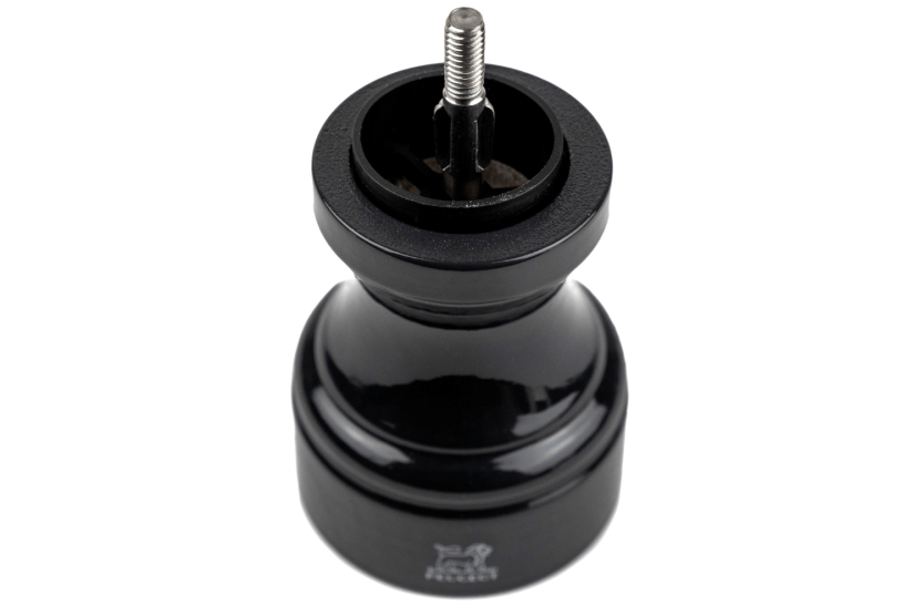 Molinillo de pimienta manual Peugeot Bistro en madera de haya lacada negra 10cm