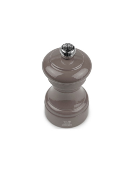 Peugeot Bistro manuelle Pfeffermühle aus taupegrau lackiertem Buchenholz 10cm