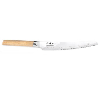 Kai Seki Magoroku brødkniv i kompositt med 23 cm blad