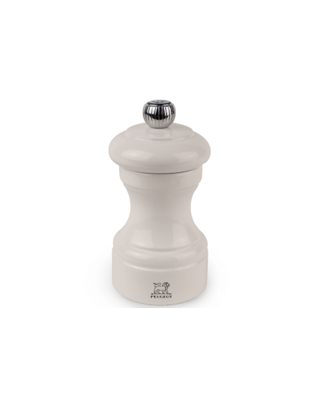 Peugeot Bistro manual pepper mill in ivory lacquered beechwood 10cm