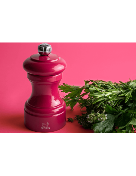 Peugeot Bistro manuel peberkværn i candy pink lakeret bøgetræ 10cm