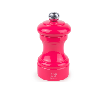 Peugeot Bistro manuell pepparkvarn i rosa lackerad bokträ 10cm