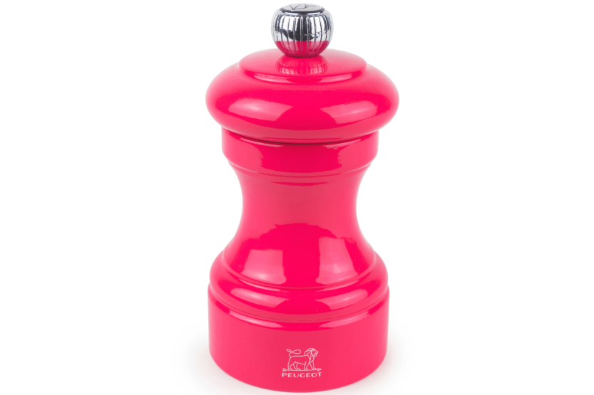 Peugeot Bistro manuel peberkværn i candy pink lakeret bøgetræ 10cm