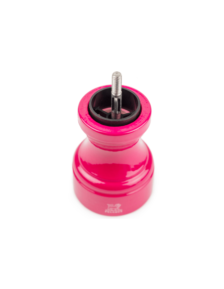 Peugeot Bistro manual pepper mill in candy pink lacquered beechwood 10cm