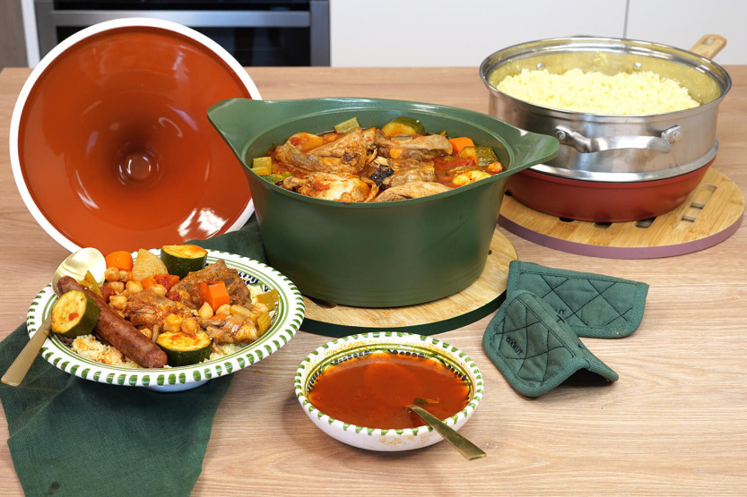 Cesta de vapor / couscoussier para Incroyable Cocotte Cookut 28cm