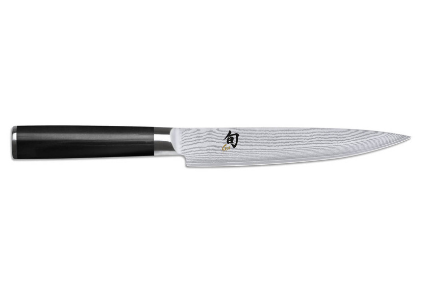 Kai Shun Classic damaskus täljkniv 18 cm blad av högvärdigt stål
