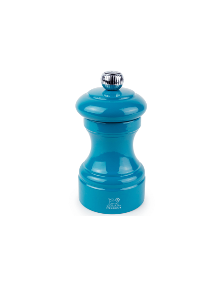 Peugeot Bistro handmatige zoutmolen in blauw gelakt hout 10cm