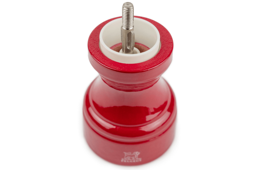 Peugeot Bistro macina sale a secco manuale in legno laccato rosso passione 10 cm