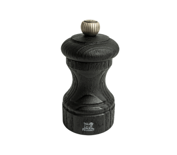 Peugeot Bistro Nature Black käsikäyttöinen pippurimylly mustasta kierrätyspuusta 10cm