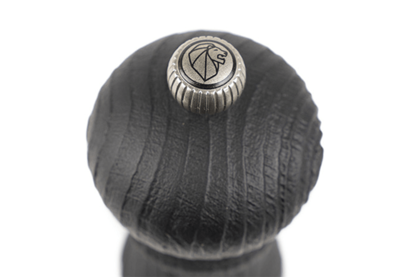 Peugeot Bistro Nature Black handmatige pepermolen in zwart gerecycled hout 10cm