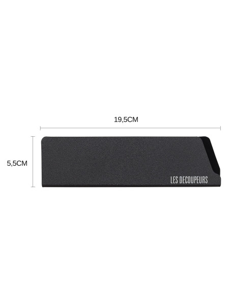 Set of 6 Les Découpeurs universal protective sheaths for kitchen knives