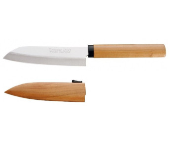 Cuchillo santoku japonais Nagekomi Tapón 200 plano 11cm