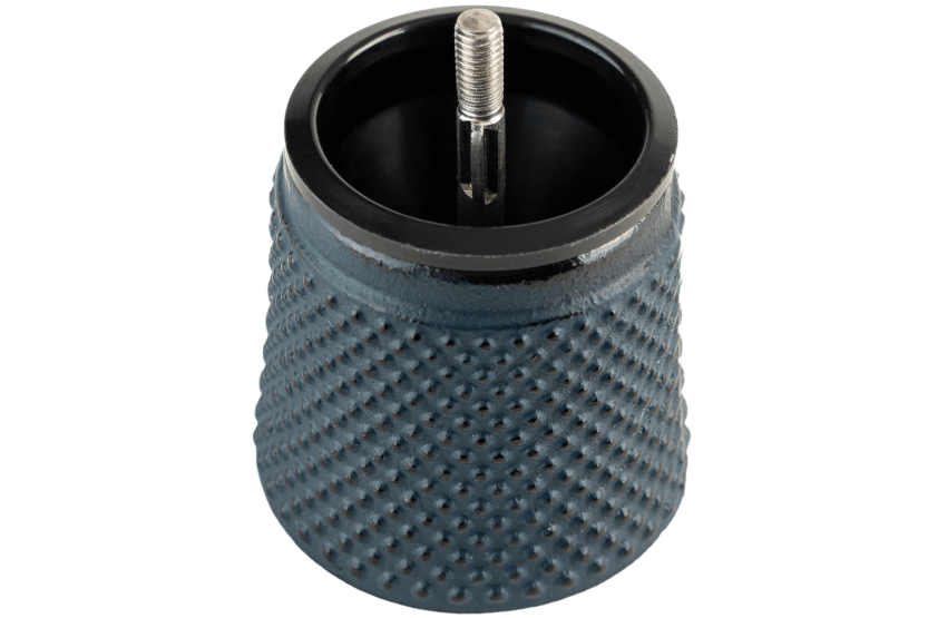Peugeot Bali Fonte blauw gietijzeren handmatige pepermolen 8cm
