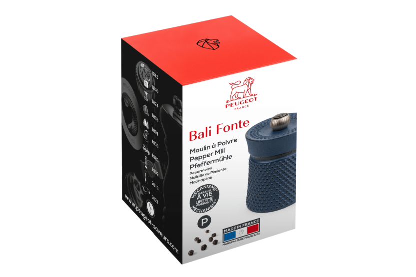 Peugeot Bali Fonte blu in ghisa macina pepe manuale 8 cm