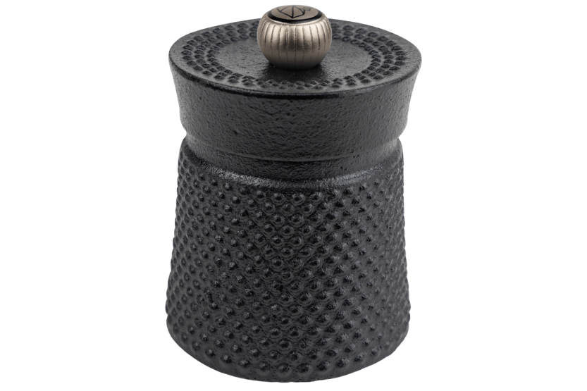 Peugeot Bali Fonte black cast-iron manual pepper mill 8cm