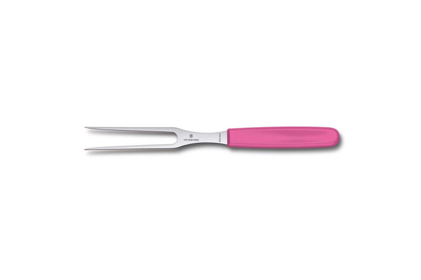 Tranchiergabel mit rosa Griff und rostfreier Klinge 15cm Victorinox