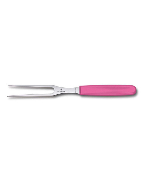Forchettone Victorinox con manico rosa e lama in acciaio inox da 15 cm