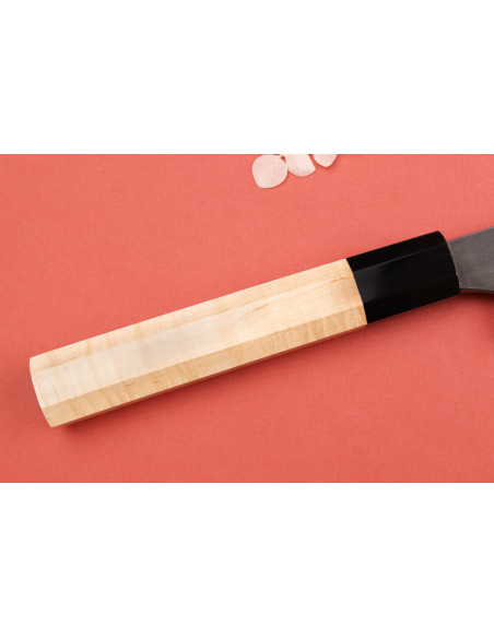 Naoki Mazaki WS2 lucidato 24cm sujihiki coltello giapponese artigianale