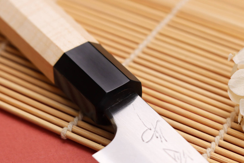 Naoki Mazaki WS2 poleret japansk 9 cm urtekniv