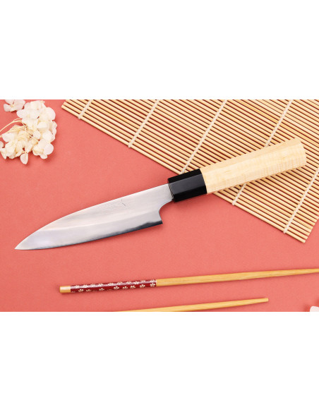 Naoki Mazaki WS2 polert 12 cm japansk håndlaget universalkniv