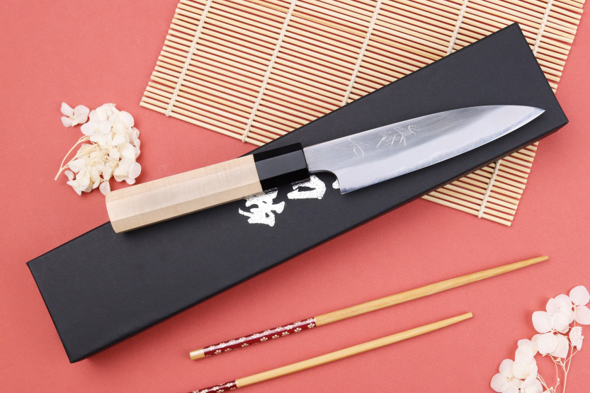 Naoki Mazaki WS2 polished 12cm japanese craft Universal knife