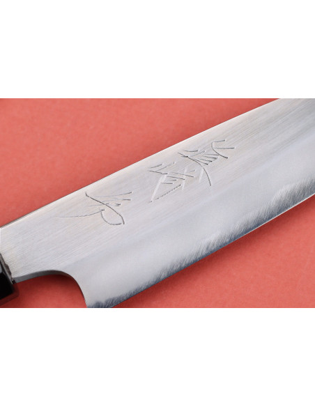 cuchillo universal japonesa artesanal Naoki Mazaki WS2 pulida 12cm