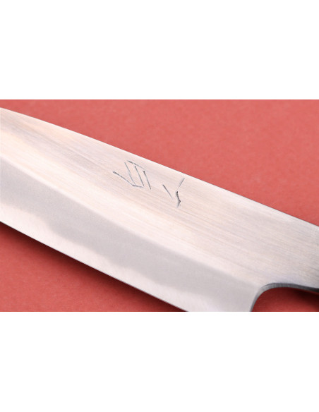 Naoki Mazaki WS2 kiillotettu 12cm japanilainen käsintehty Universal veitsi