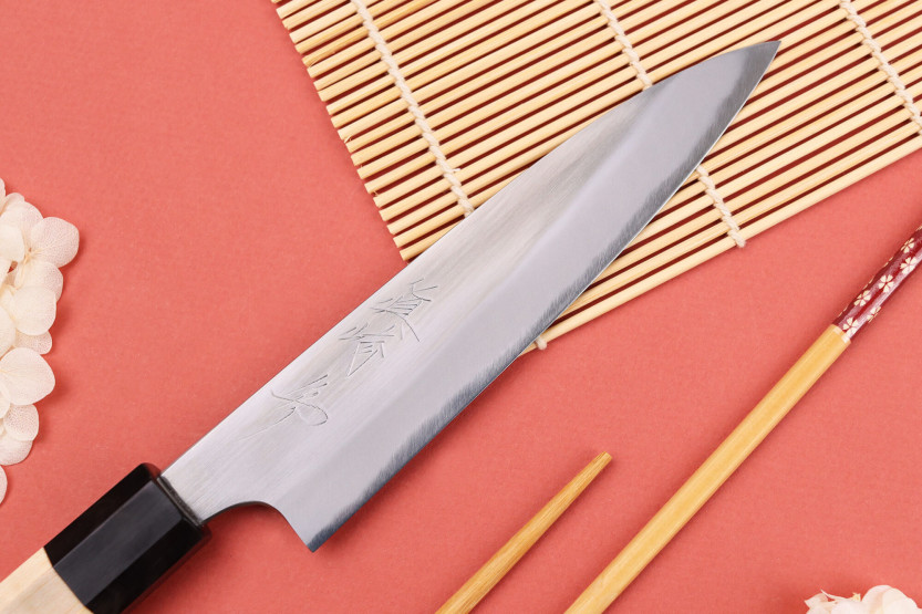Naoki Mazaki WS2 polerad 15cm japansk hantverkskniv Universalkniv