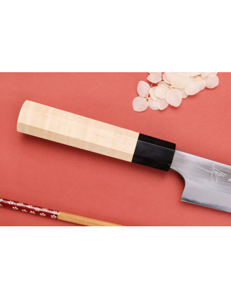 Naoki Mazaki WS2 polerad 15cm japansk hantverkskniv Universalkniv